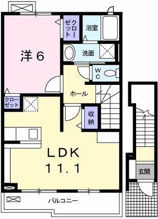 ルミエールの物件間取画像